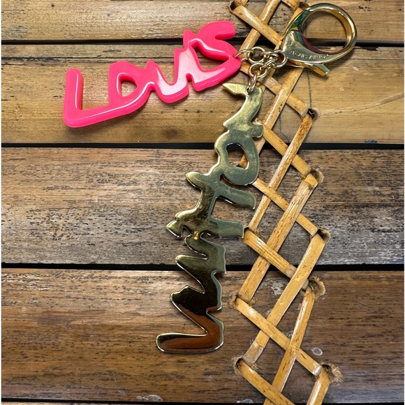 💖Louis Vuitton Stephen Sprouse Graffiti Pink charm - Picture 6 of 11